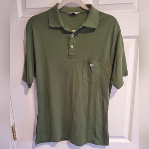 VINTAGE Arnold Palmer Robert Bruce‎ Polo Green Large